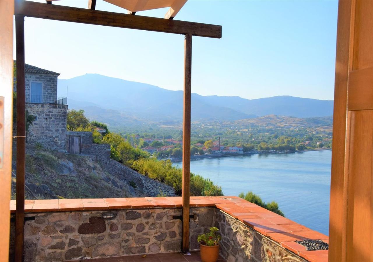 Villa Annie Митимна Экстерьер фото